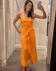 REALBART MAXI DRESS IN CLEMENTINE