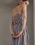 INO DRESS IN SERIFOS STRIPE