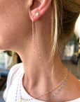 CLASSIC DANCING EARRINGS / FUCHSIA