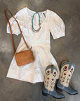 ANNI MINI DRESS IN BIRCH