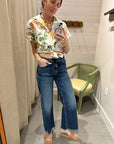 CROP WIDE LEG JEANS IN CHEVELLE