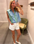 CALLISTO TOP IN SKY BLUE
