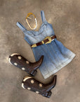 DARTMEET MINI DRESS