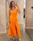 REALBART MAXI DRESS IN CLEMENTINE