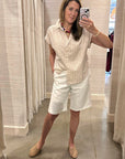 TWILL BERMUDA SHORTS