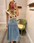 WESTERN YOKE SKIRT