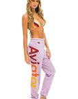 AVIATOR NATION 2 SWEATPANTS IN MAUVE