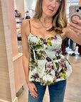 ALBA TOP IN MARGAUX BLUE