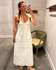 JONI DRESS IN BEIGE CREAM