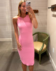 JAMEELA DRESS IN DAHLIA PINK