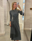 LONG SLEEVE VOLTA TWIST DRESS