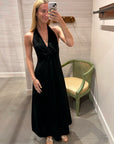 SALOME HALTER DRESS