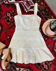 JULIA DRESS IN KHAKI LACE