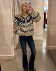 WINTER FAIRISLE CARDIGAN