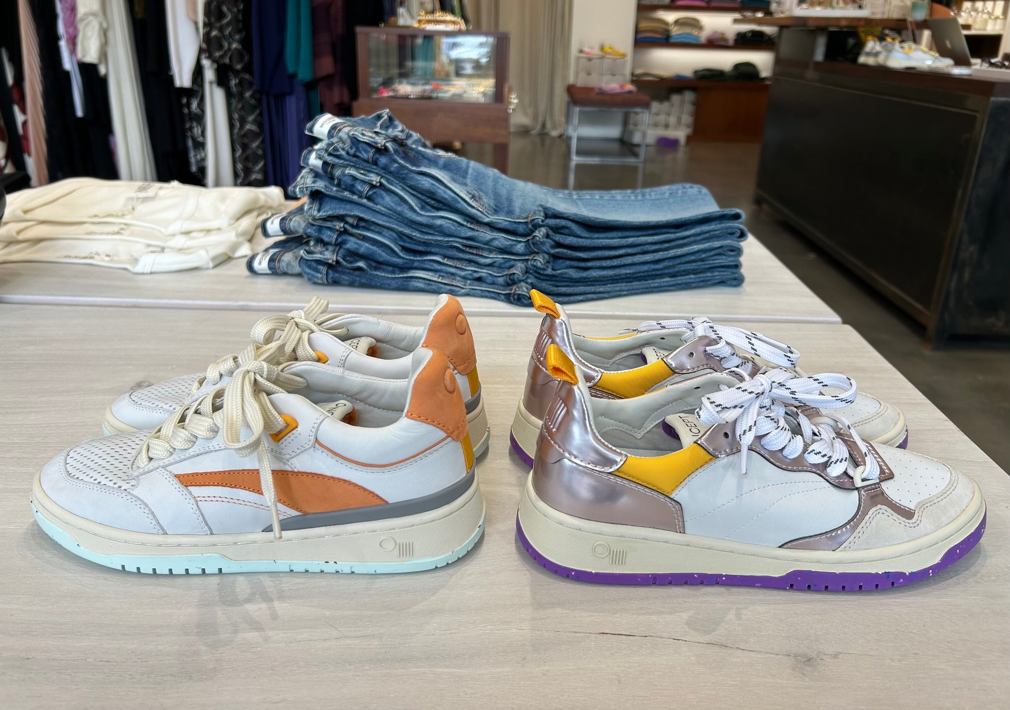 PRESTON SNEAKERS IN APRICOT CRUSH