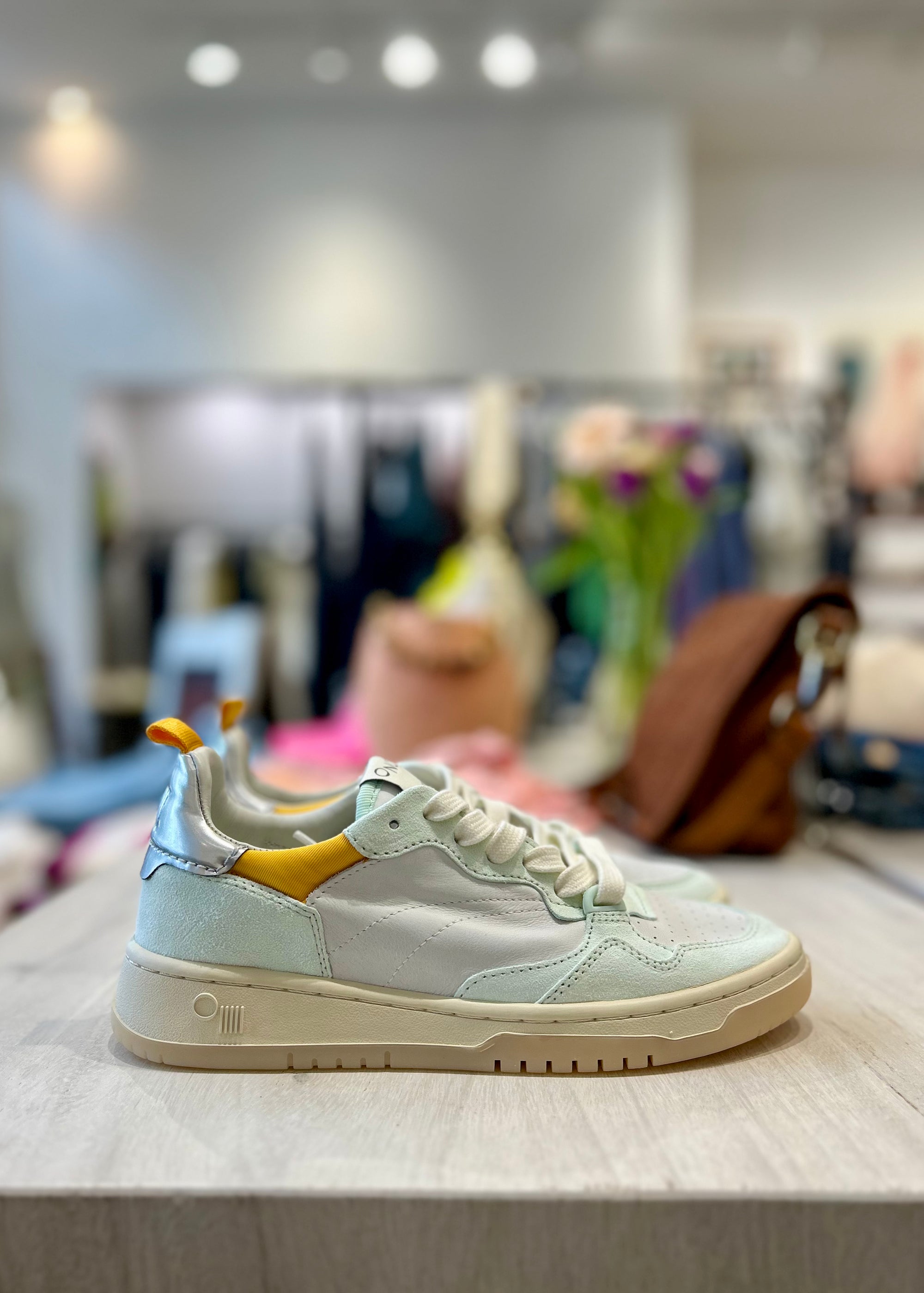 PHOENIX SNEAKERS IN AQUA CHILL