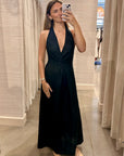SALOME HALTER DRESS