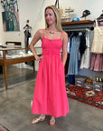 JESSA DRESS IN STRAWBERRY