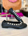 TUTU STUDDED FLAT