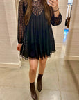 KEEPSAKE LACE SHIFT DRESS