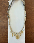 BANDANA NECKLACE // ECRU