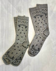 SIG CASHMERE SOCKS IN KHAKI