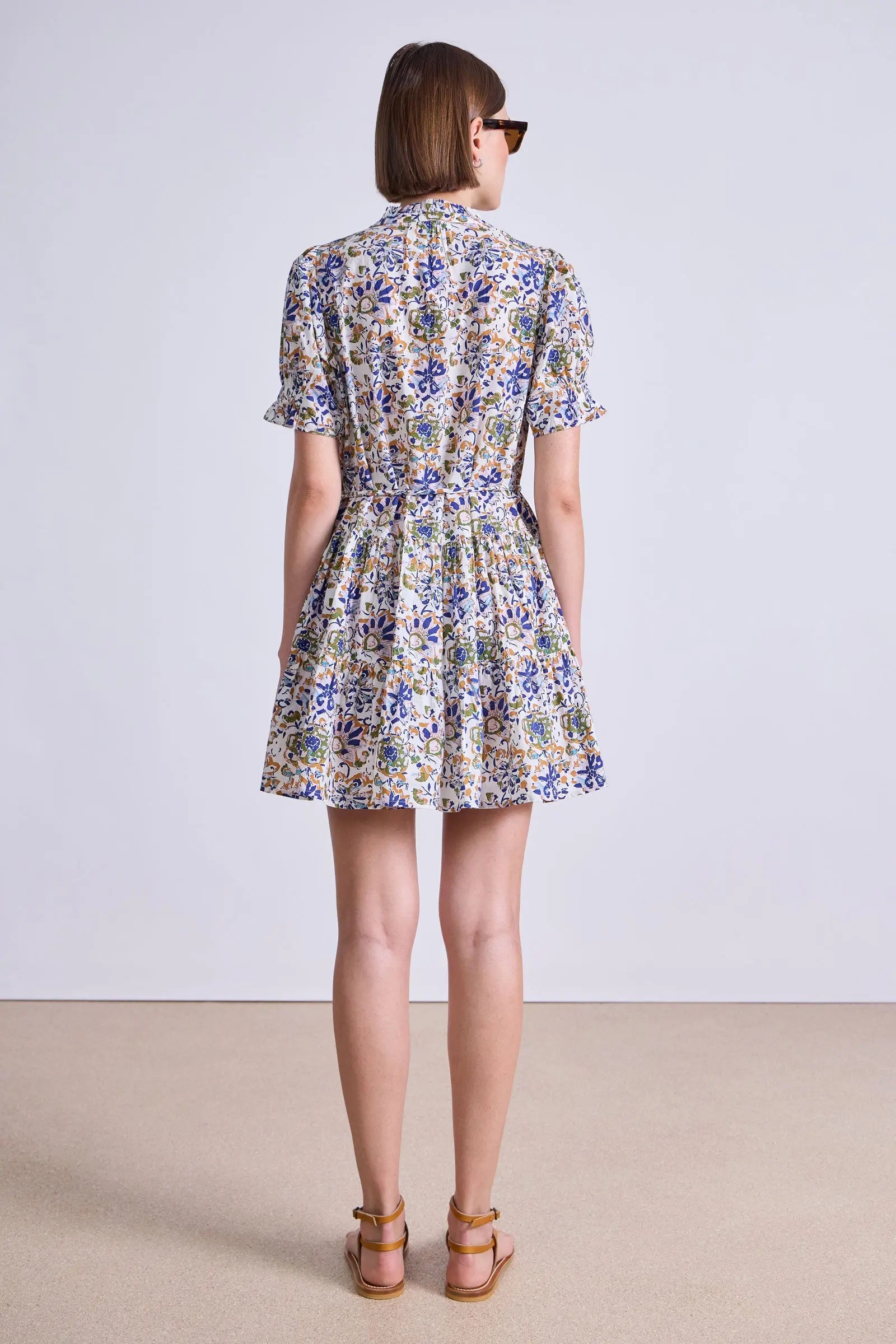 LAS ALMAS DRESS IN BATIK FLORAL