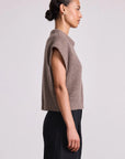 SOFTEST OLIVA CASHMERE VEST