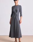 LONG SLEEVE VOLTA TWIST DRESS