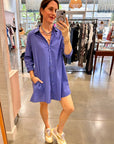 BOBBY DRESS IN STAR BLUE