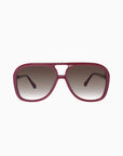 BANG SUNNIES IN BURGUNDY WITH BROWN LENSES
