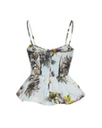 ALBA TOP IN MARGAUX BLUE
