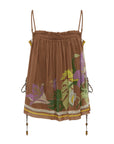 ALFIE RUCHED TOP