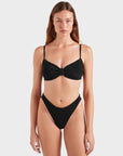ALICIA BIKINI SET IN BLACK
