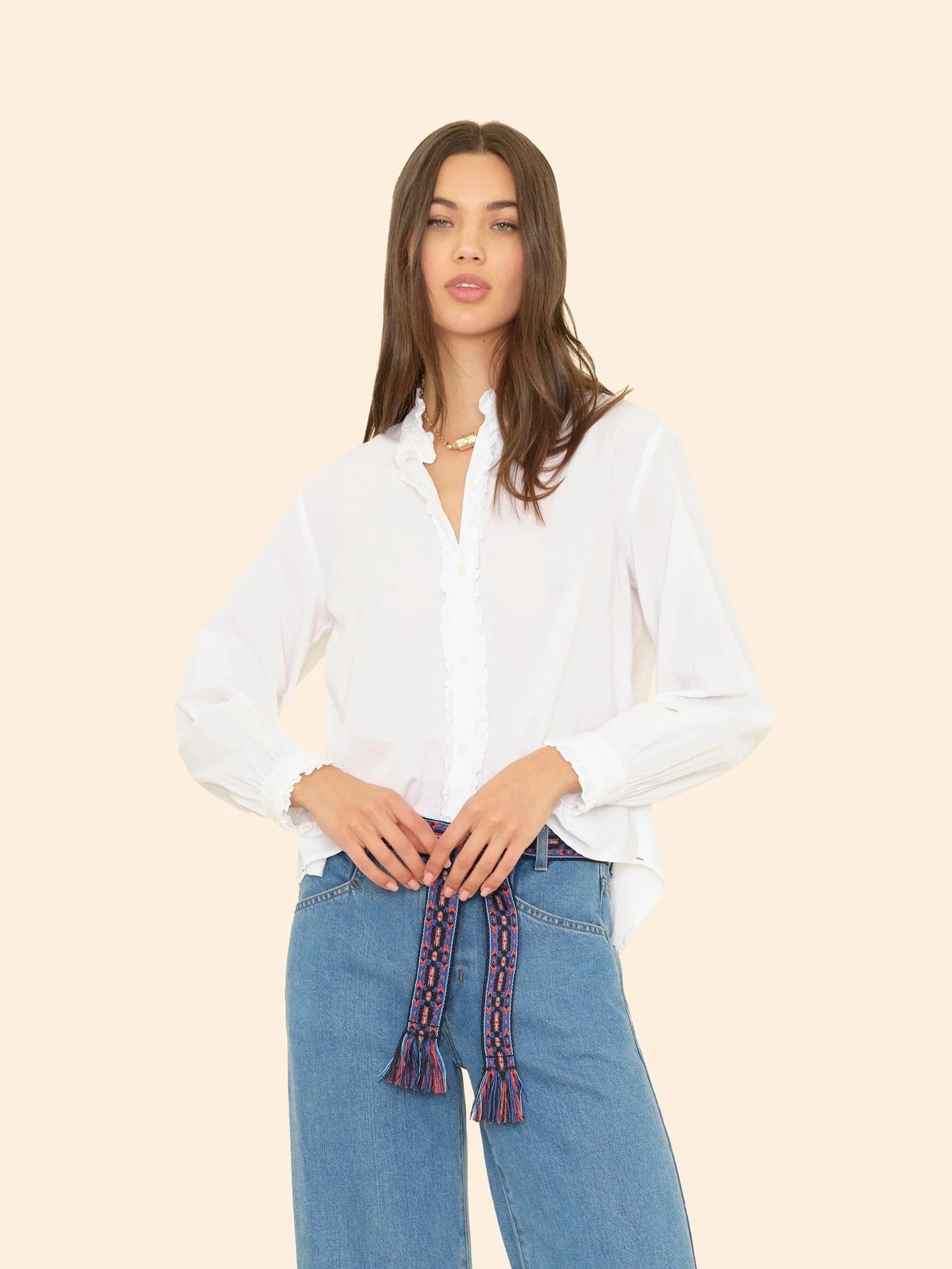 AMELIE SHIRT IN WHITE