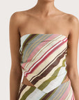 ANTIBES STRAPLESS TOP