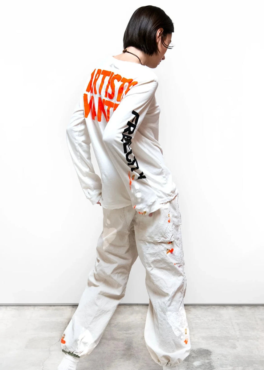 ARTISTS WANTED PAINT TEE – LANAI