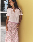 ASTRYDE TOP IN PALE ROSE