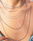 CLASSIC NECKLACE / 16.5" / BABY BLUE