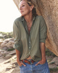 BEAU SHIRT IN DARK SEAGRASS
