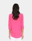 BEAU SHIRT IN FUCHSIA PINK