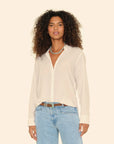 BEAU SHIRT IN PARCHMENT