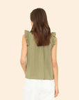 BEX TOP IN DARK SEAGRASS