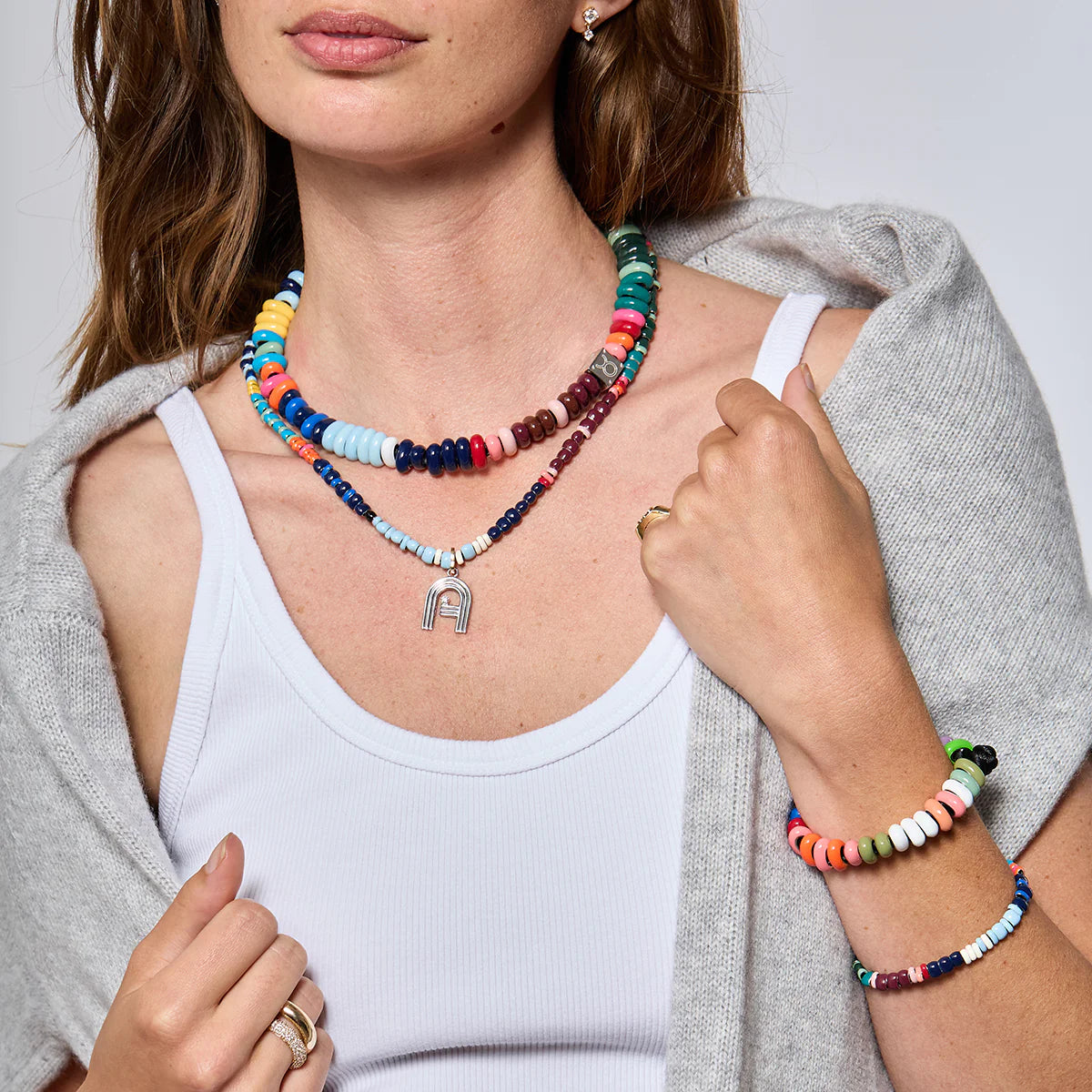 BIG BEAD CARNIVAL NECKLACE