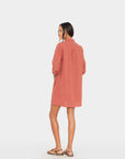 BOBBY DRESS IN CINNABAR