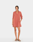 BOBBY DRESS IN CINNABAR