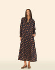 BODEN DRESS IN WHEAT STAMP