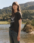 BOXY CREW TEE WITH BEAR