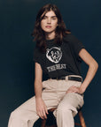 BOXY CREW TEE WITH BEAR