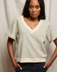 BRIGGS V-NECK SWEATSHIRT